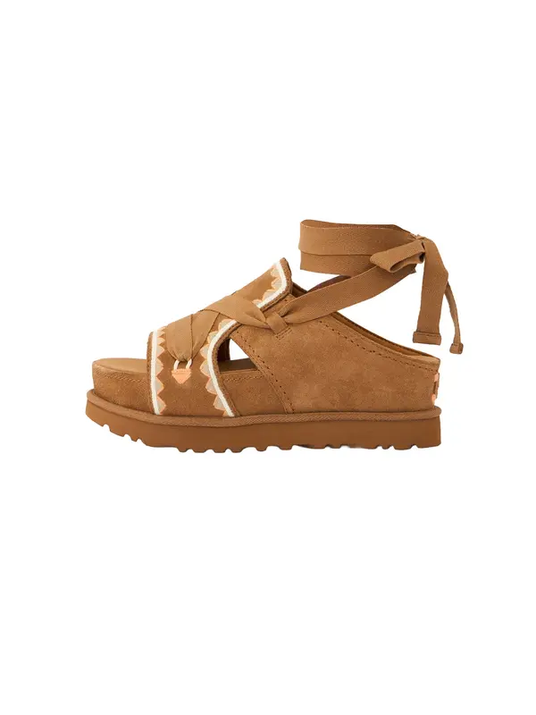 UGG UGG Sandali 'Goldenstar Hi Artistitch'  bež / konjak