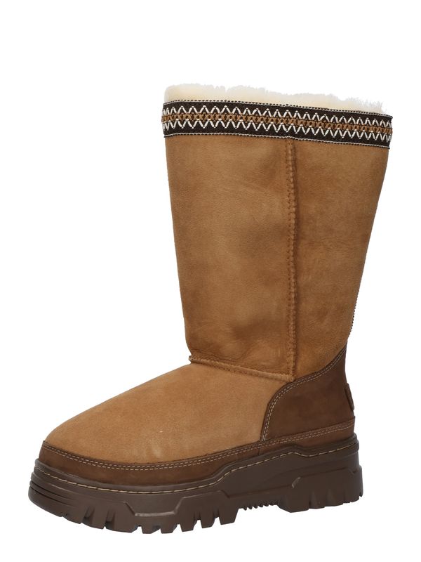 UGG UGG Škornji 'Classic'  rjava / temno rjava