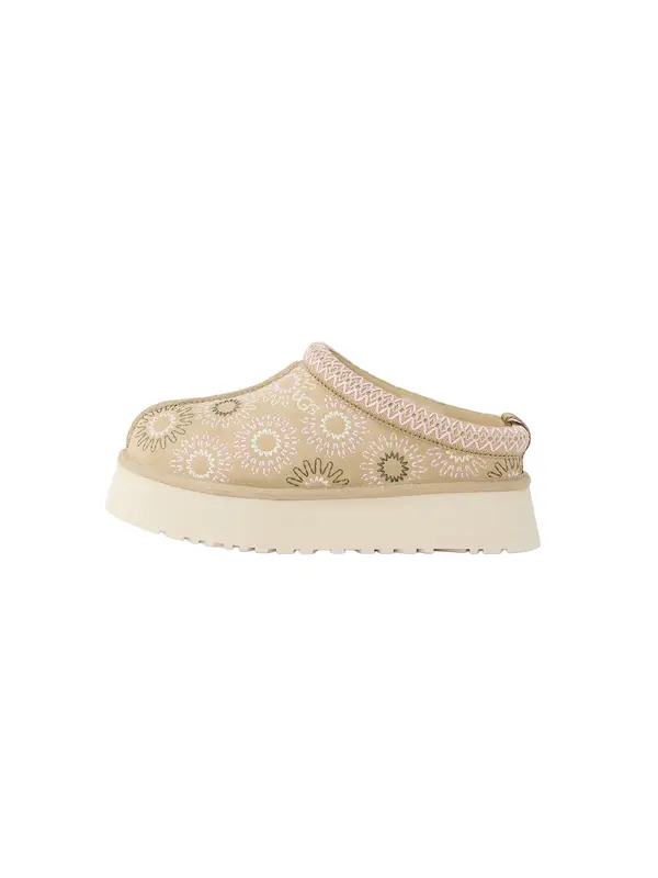 UGG UGG Škornji 'Tazz'  gorčica / temno zelena / roza / bela