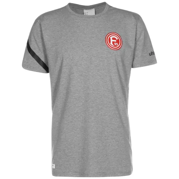 UHLSPORT UHLSPORT Funkcionalna majica 'Fortuna Düsseldorf Essential Pro'  pegasto siva / rdeča / črna / bela