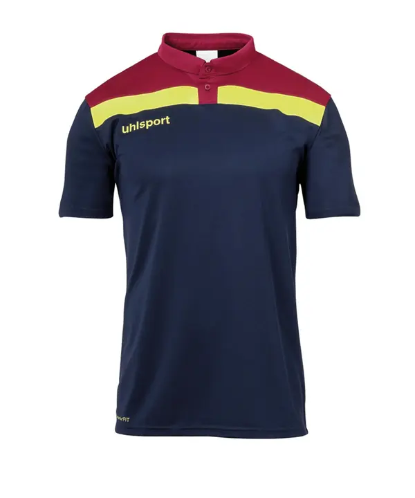 UHLSPORT UHLSPORT Funkcionalna majica  marine / rumena / bordo