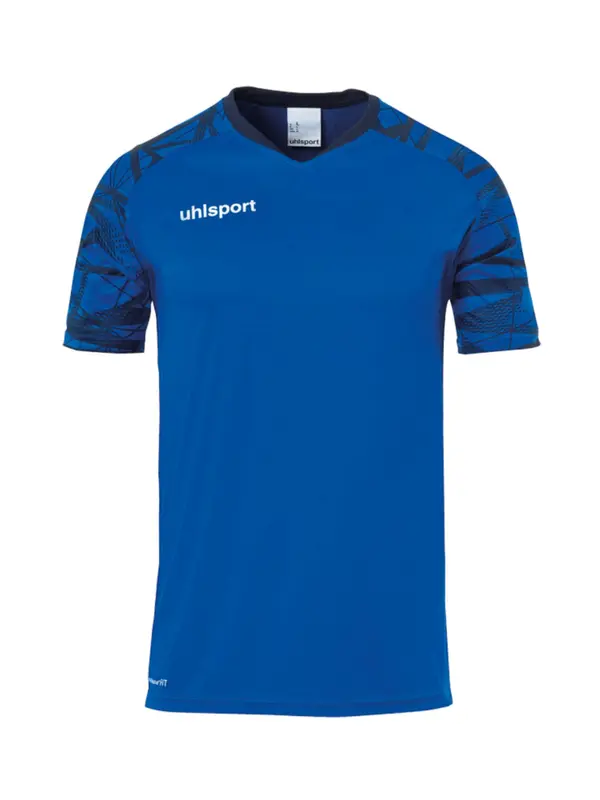 UHLSPORT UHLSPORT Funkcionalna majica  modra / nočno modra / bela