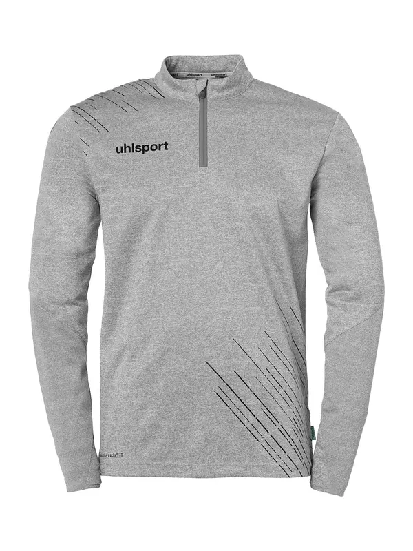 UHLSPORT UHLSPORT Funkcionalna majica  pegasto siva / črna