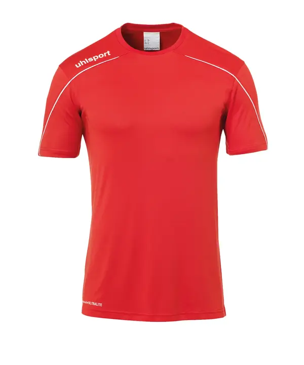 UHLSPORT UHLSPORT Funkcionalna majica  rdeča / bela