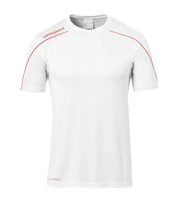 UHLSPORT UHLSPORT Funkcionalna majica  rdeča / bela