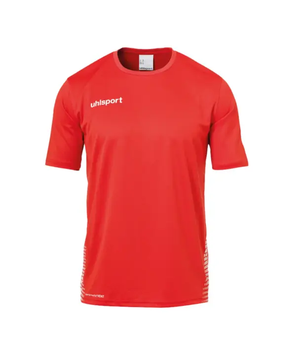 UHLSPORT UHLSPORT Funkcionalna majica  rdeča / bela