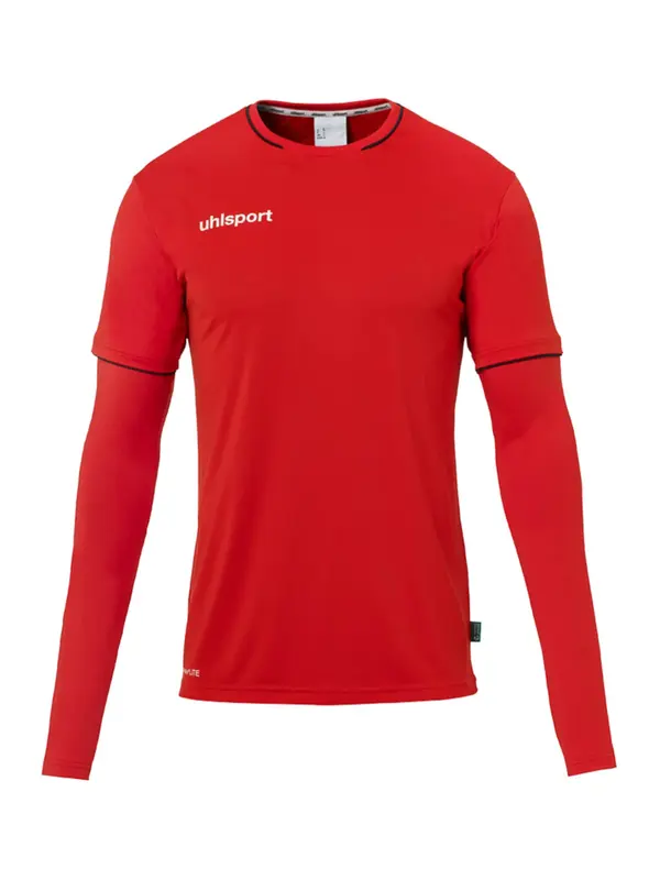 UHLSPORT UHLSPORT Funkcionalna majica  rdeča / črna / bela