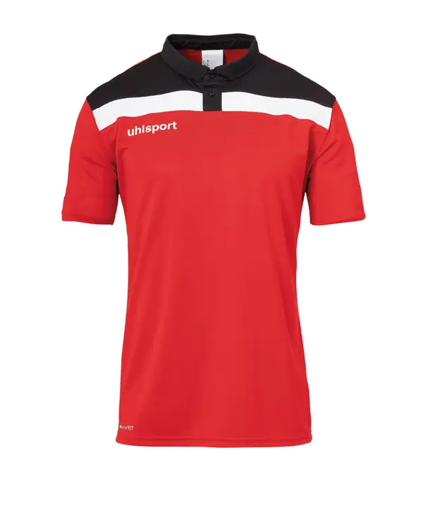 UHLSPORT UHLSPORT Funkcionalna majica  rdeča / črna / bela