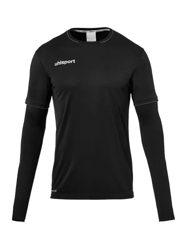 UHLSPORT UHLSPORT Funkcionalna majica  siva / črna / bela