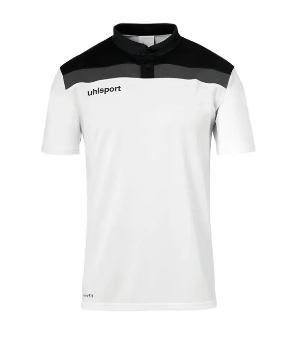 UHLSPORT UHLSPORT Funkcionalna majica  siva / črna / bela