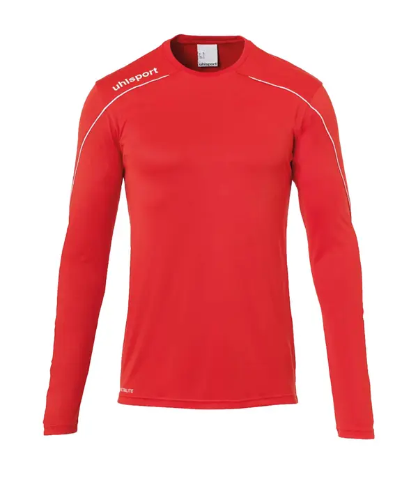UHLSPORT UHLSPORT Funkcionalna majica 'Stream22'  rdeča / bela