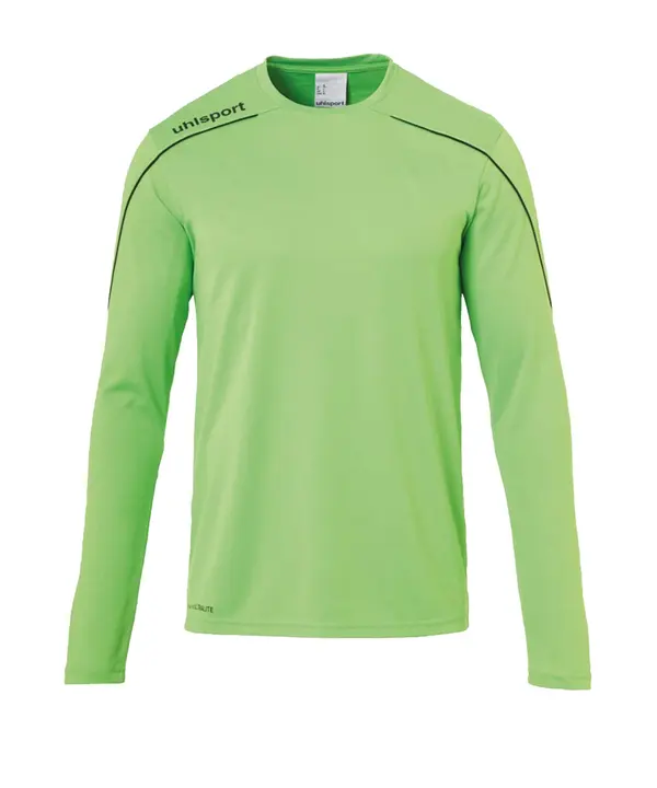 UHLSPORT UHLSPORT Funkcionalna majica 'Stream22'  svetlo zelena / črna