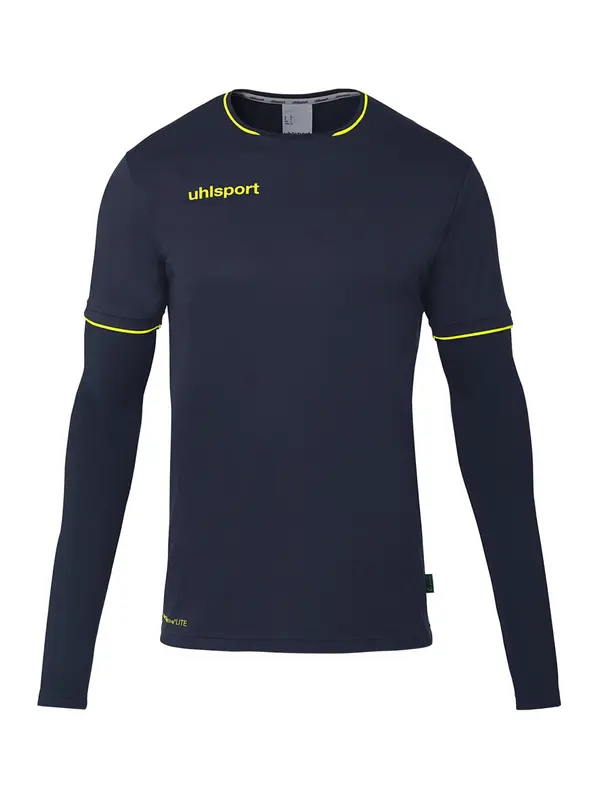 UHLSPORT UHLSPORT Funkcionalna majica  temno modra / rumena