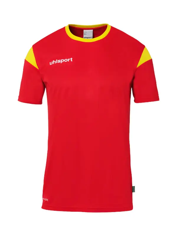 UHLSPORT UHLSPORT Funkcionalna majica  temno rumena / rdeča