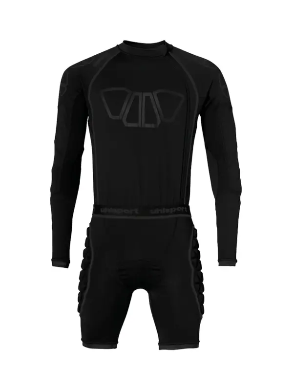 UHLSPORT UHLSPORT Spodnja majica  siva / črna