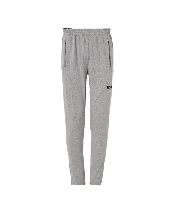UHLSPORT UHLSPORT Športne hlače  pegasto siva / črna