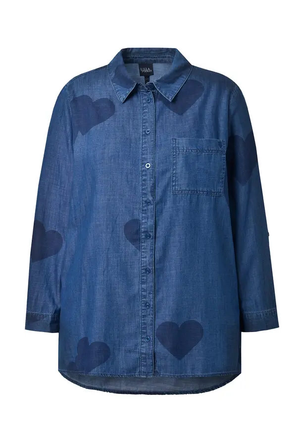 Ulla Popken Ulla Popken Bluza  modra / encijan