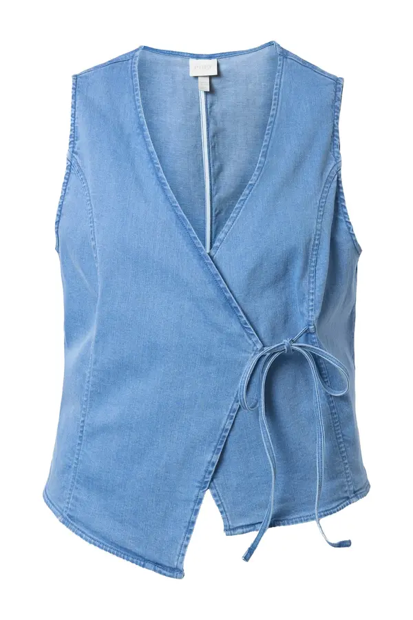 Ulla Popken Ulla Popken Brezrokavnik  moder denim