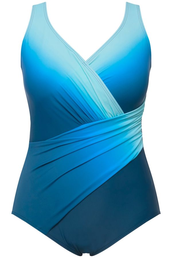 Ulla Popken Ulla Popken Enodelne kopalke  modra / svetlo modra / petrol