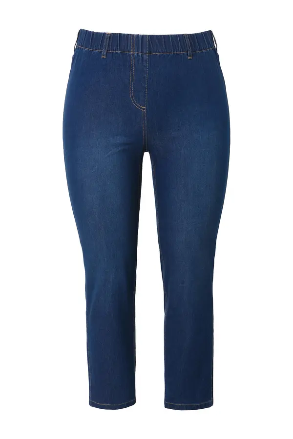 Ulla Popken Ulla Popken Jeans pajkice  temno modra