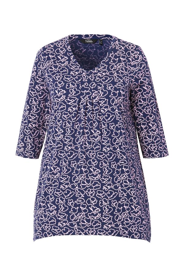 Ulla Popken Ulla Popken Majica  kremna / mornarska