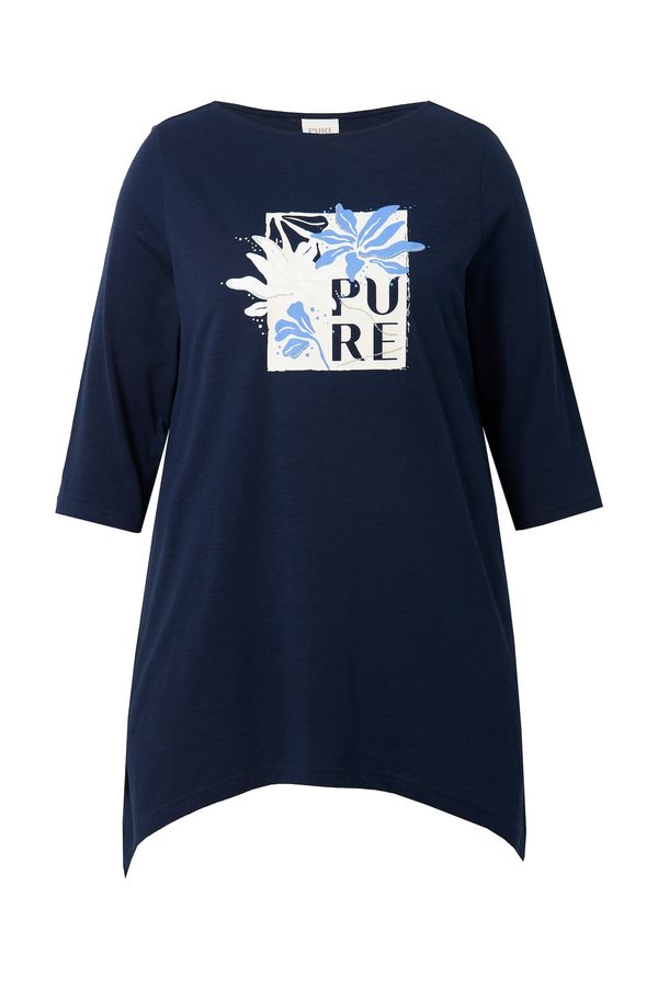 Ulla Popken Ulla Popken Majica  marine / svetlo modra / črna / bela