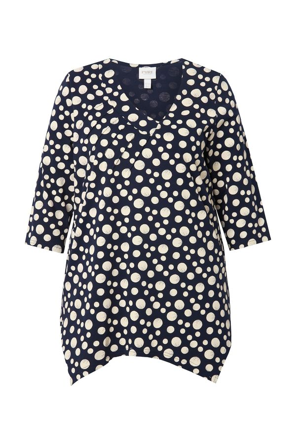 Ulla Popken Ulla Popken Majica  marine / volneno bela