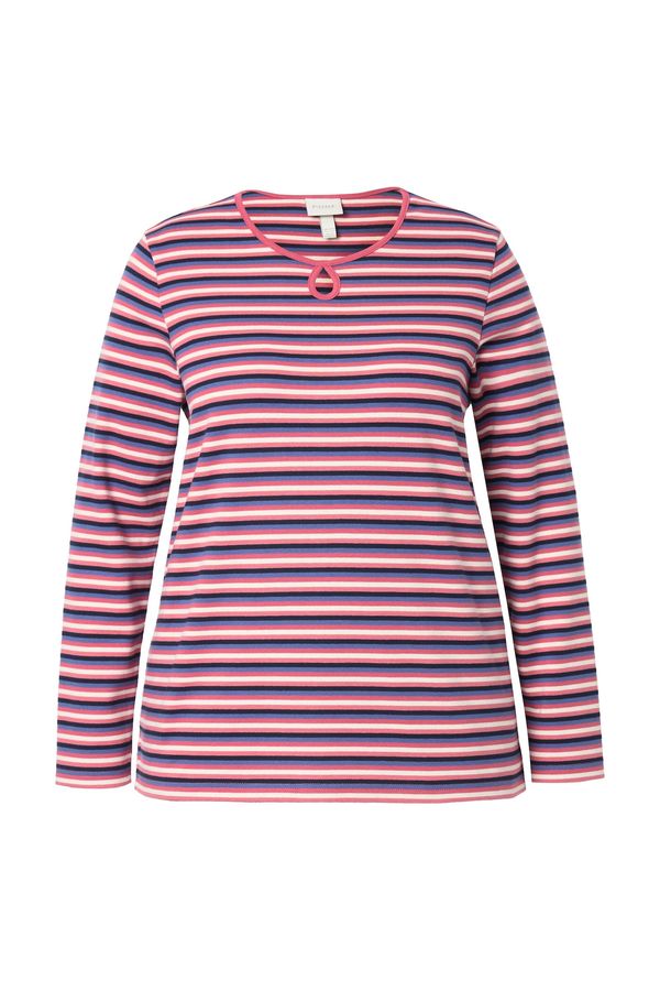 Ulla Popken Ulla Popken Majica  modra / malina / črna / bela