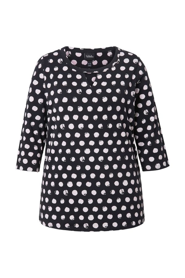 Ulla Popken Ulla Popken Majica  nočno modra / off-bela