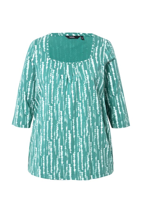 Ulla Popken Ulla Popken Majica  zelena / bela