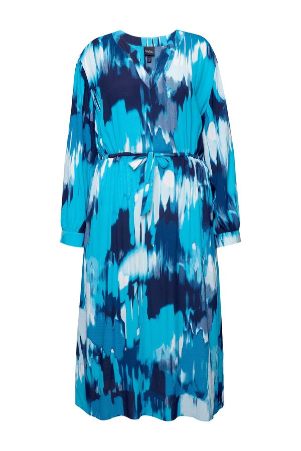 Ulla Popken Ulla Popken Obleka  opal / neonsko modra / pastelno modra / temno modra