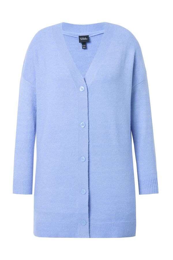 Ulla Popken Ulla Popken Pletena jopa  nebeško modra