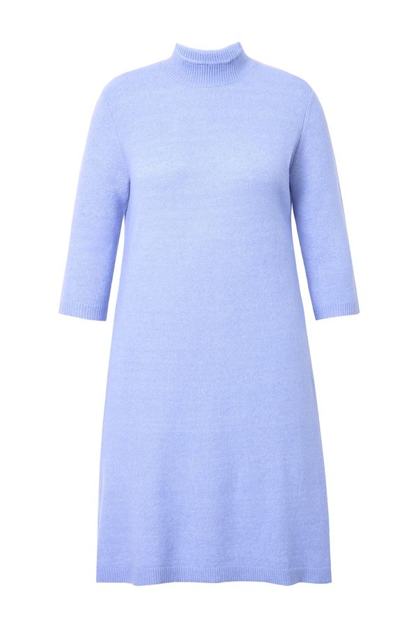 Ulla Popken Ulla Popken Pletena obleka  svetlo modra