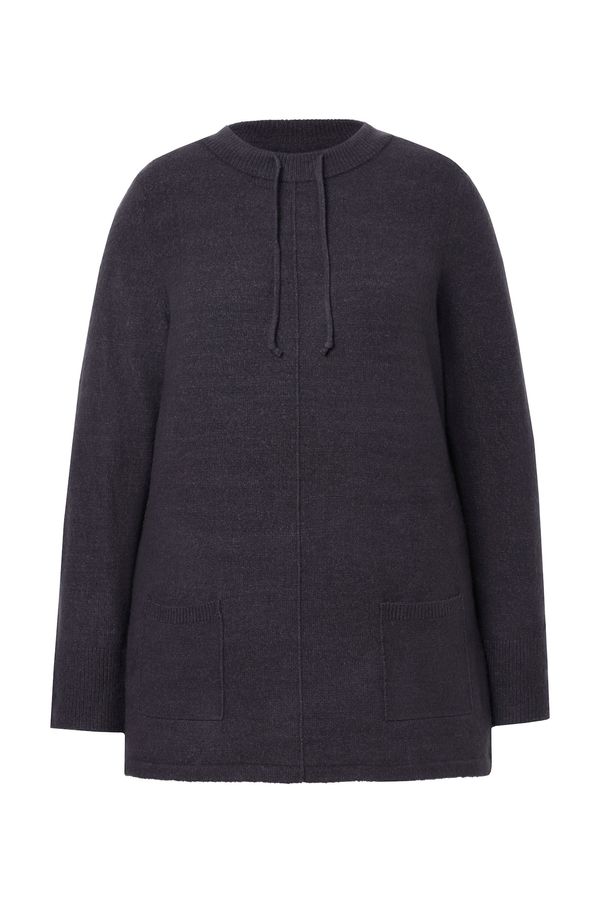 Ulla Popken Ulla Popken Pulover  temno siva