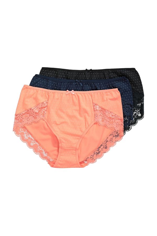 Ulla Popken Ulla Popken Spodnje hlačke  marine / korala / črna / bela