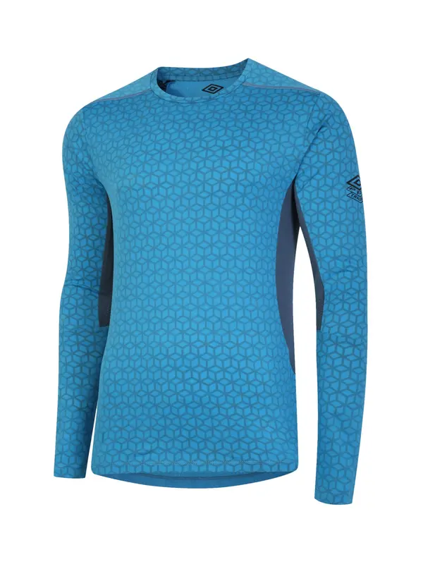 UMBRO UMBRO Funkcionalna majica  modra / siva / črna