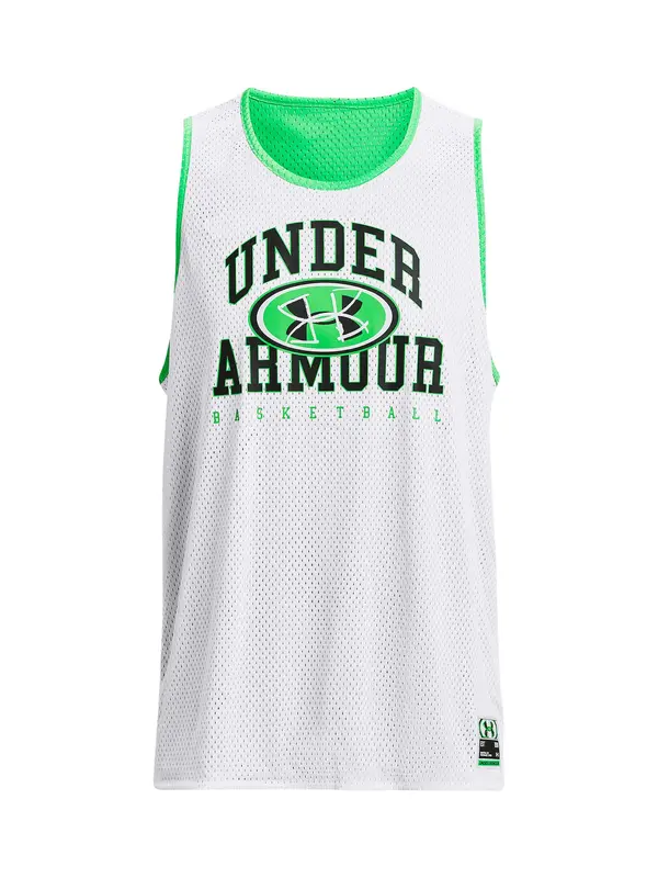 UNDER ARMOUR UNDER ARMOUR Dres 'Baseline'  zelena / črna / bela