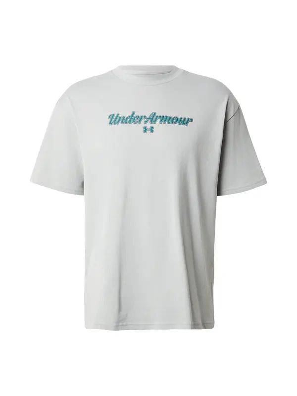 UNDER ARMOUR UNDER ARMOUR Funkcionalna majica  barva blata / pegasto siva / smaragd