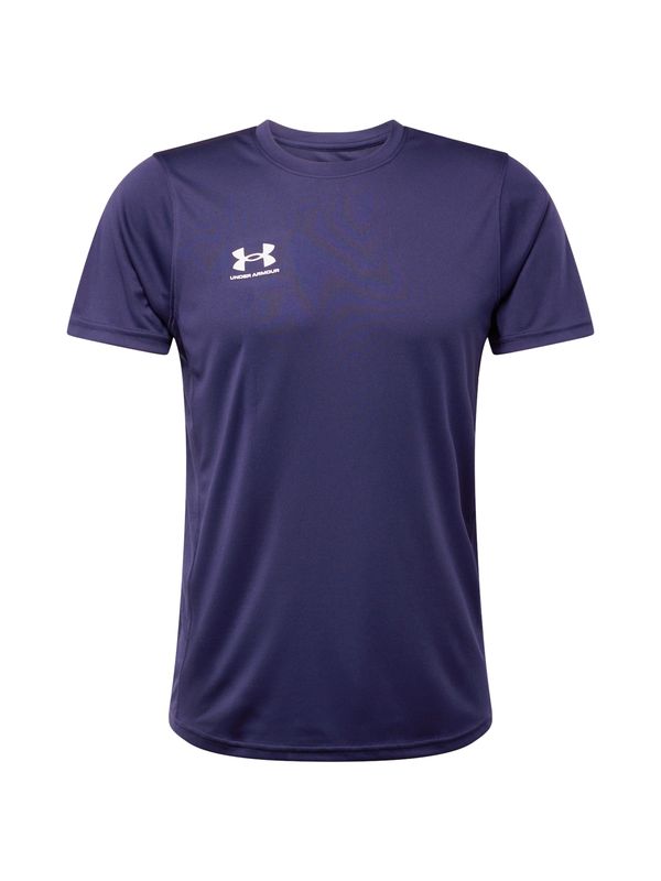 UNDER ARMOUR UNDER ARMOUR Funkcionalna majica 'Challenger'  mornarska / bela