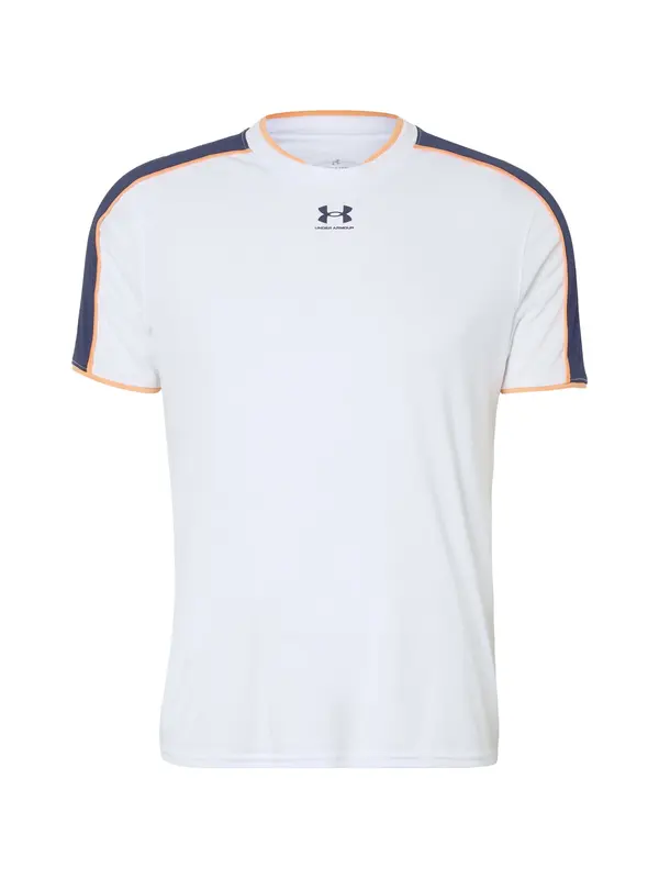 UNDER ARMOUR UNDER ARMOUR Funkcionalna majica 'Challenger'  mornarska / svetlo oranžna / bela
