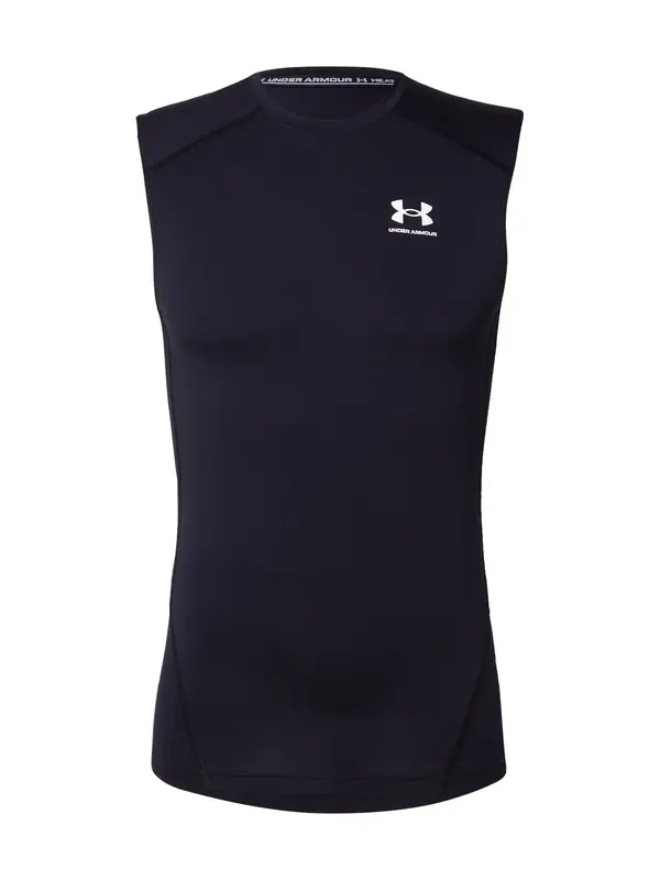 UNDER ARMOUR UNDER ARMOUR Funkcionalna majica  črna / bela