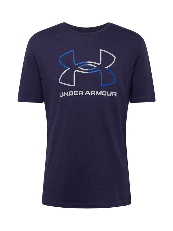 UNDER ARMOUR UNDER ARMOUR Funkcionalna majica 'Foundation'  modra / mornarska / bela