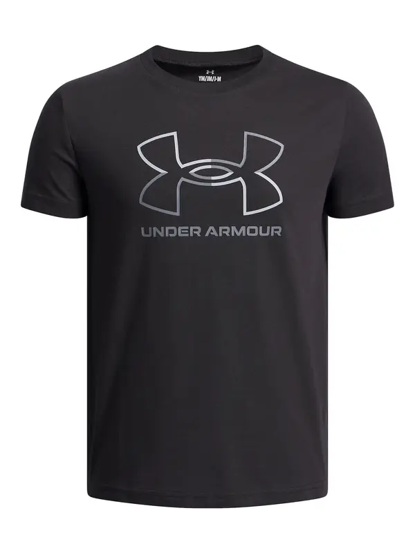 UNDER ARMOUR UNDER ARMOUR Funkcionalna majica 'FOUNDATION'  svetlo siva / črna
