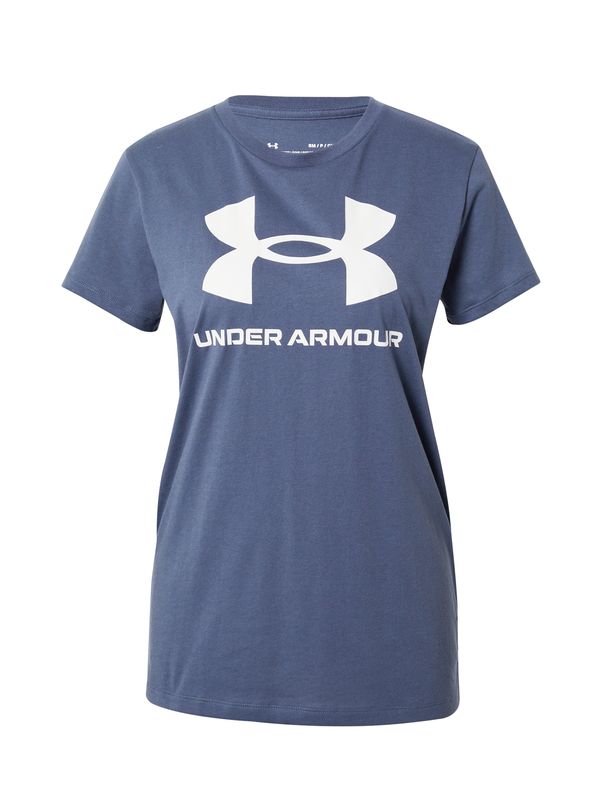 UNDER ARMOUR UNDER ARMOUR Funkcionalna majica  grafit / bela