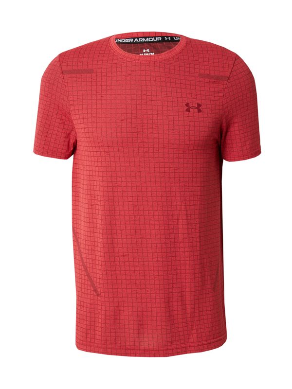 UNDER ARMOUR UNDER ARMOUR Funkcionalna majica 'Grid'  češnjevo rdeča / melona