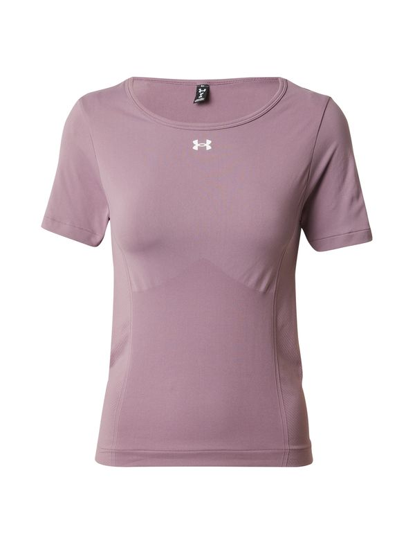 UNDER ARMOUR UNDER ARMOUR Funkcionalna majica  lila / bela