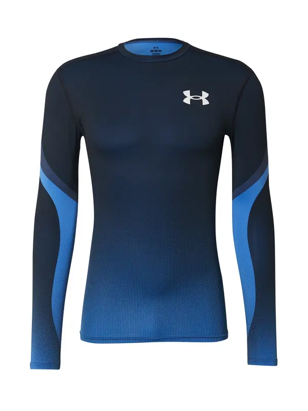 UNDER ARMOUR UNDER ARMOUR Funkcionalna majica  mornarska / azur / bela