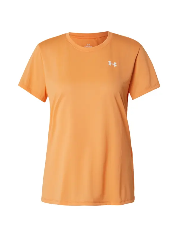 UNDER ARMOUR UNDER ARMOUR Funkcionalna majica  oranžna / bela
