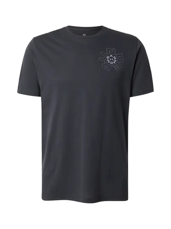 UNDER ARMOUR UNDER ARMOUR Funkcionalna majica 'Radial'  rumena / svetlo siva / oranžna / črna