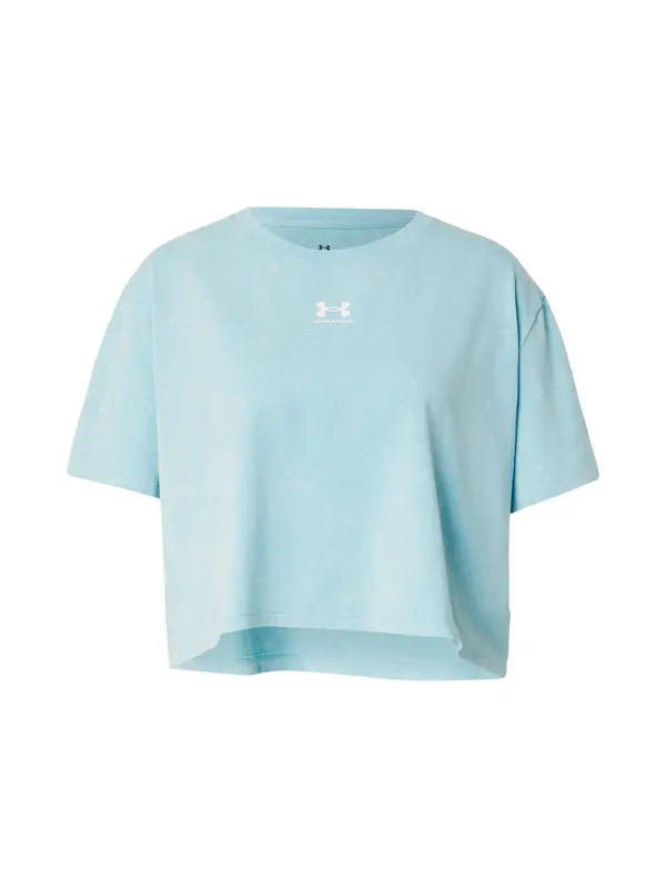 UNDER ARMOUR UNDER ARMOUR Funkcionalna majica 'Rival'  nebeško modra / bela